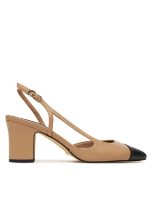 Guess Sandały FLTLOI LEA05 Beżowy