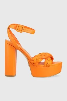 Guess sandały GABIRA kolor pomarańczowy FL6GBR ELE03