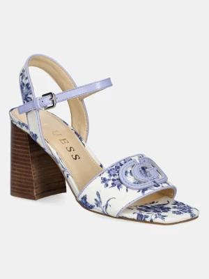 Guess sandały GANIKA2 kolor biały FLJGA2 FAP03