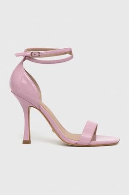 Guess sandały HYLAN kolor różowy FL6HYL PAF03