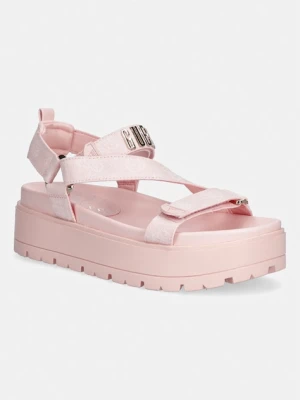 Guess sandały na platformie damskie FETTA