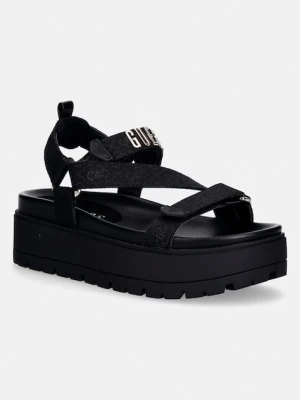 Guess sandały na platformie damskie FETTA