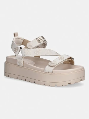 Guess sandały na platformie damskie FETTA