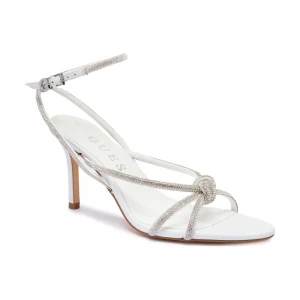 Guess Sandały na szpilce RAINEY4 | z dodatkiem skóry