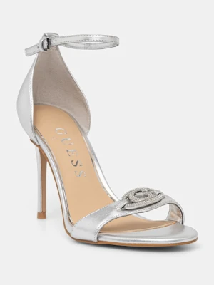 Guess sandały na wysokim obcasie KABRINAA