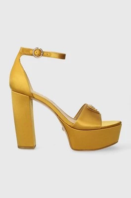 Guess sandały SETON2 kolor złoty FLPSE2 SAT03