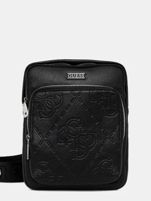 Guess saszetka BOSTON kolor czarny HMBOMG P5423