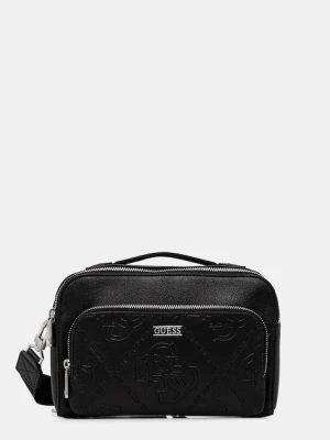 Guess saszetka BOSTON kolor czarny HMBOMG P5439