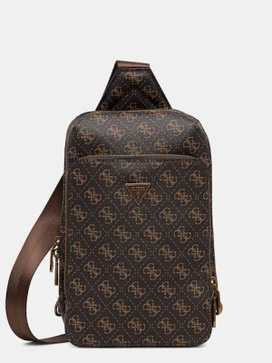 Guess saszetka MILANO kolor brązowy HMMILO P5226