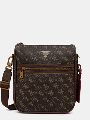 Guess saszetka MILANO kolor brązowy HMMILO P5417