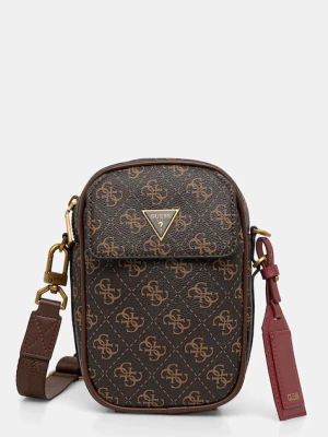 Guess saszetka MILANO kolor brązowy HMMILO P5425