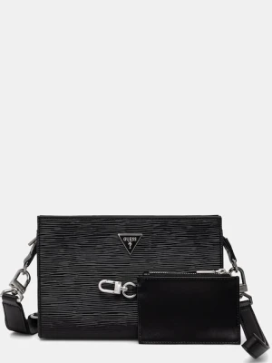 Guess saszetka na ramię męska z imitacji skóry MILANO