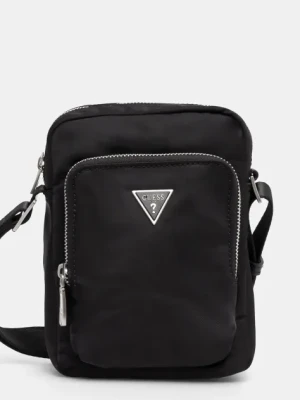 Guess saszetka ROMA męska kolor czarny HMECRN P3463