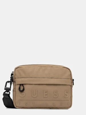 Guess saszetka SONDRIO kolor beżowy HMSOWU P5372