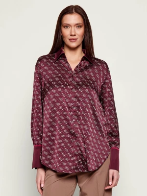 GUESS Satynowa Koszula ALEXANDRA | Regular Fit