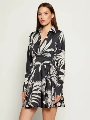 GUESS Satynowa sukienka CONCETTA