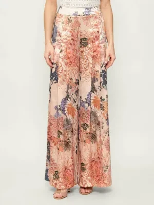 GUESS Satynowe spodnie | Relaxed fit