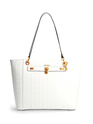 Guess Shopper bag w kolorze białym - 40 x 27 x 12 cm rozmiar: onesize