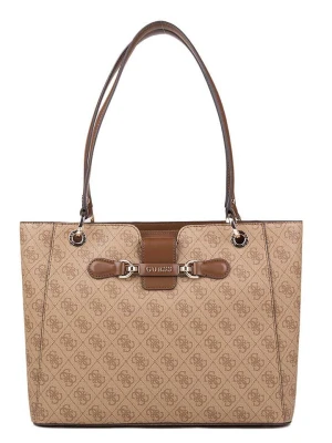 Guess Shopper bag w kolorze karmelowym - 34 x 2,5 x 9 cm rozmiar: onesize