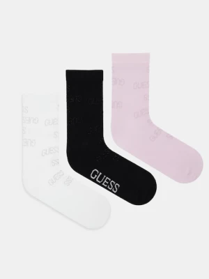 Guess skarpetki 3-pack kolor biały O5BG04 KBZU0