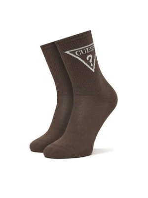 Guess Skarpety długie V2GZ00 ZZ00I Brązowy