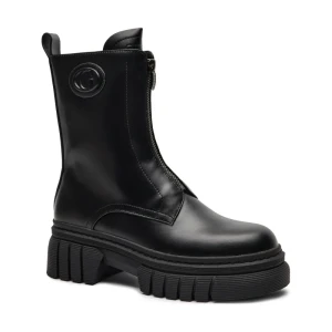 Guess Skórzane botki ANNIA