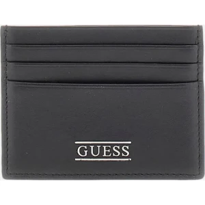 Guess Skórzane etui na karty BOSTON