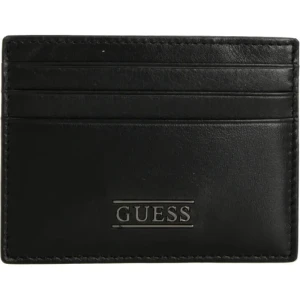 Guess Skórzane etui na karty NEW BOSTON