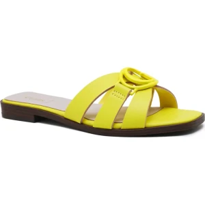 Guess Skórzane klapki