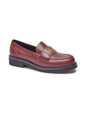 Guess Skórzane loafersy SHUTTLE3