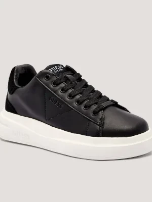 Guess Skórzane sneakersy ELBINA