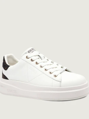 Guess Skórzane sneakersy ELBINA