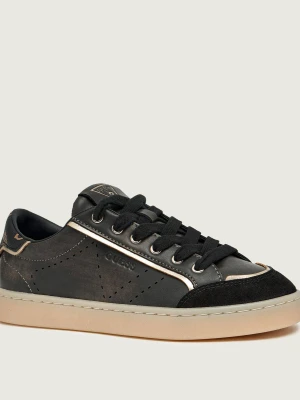 Guess Skórzane sneakersy JHELL | zamsz