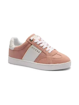 Guess Skórzane sneakersy LADY SOLITE