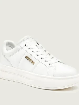 Guess Skórzane sneakersy WELLI