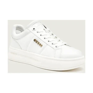 Guess Skórzane sneakersy WELLI