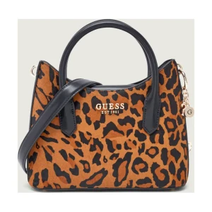 Guess Skórzany kuferek DOMITILLA MINI
