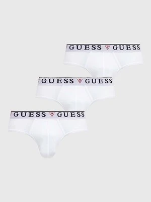 Guess slipy 3-pack BRIAN męskie kolor biały U97G00 KCD31