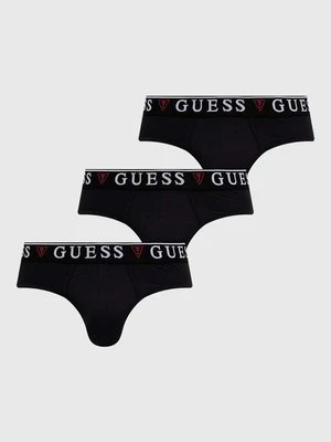 Guess slipy 3-pack BRIAN męskie kolor czarny U97G00 KCD31