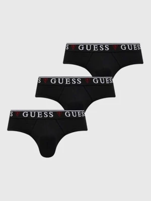 Guess slipy 3-pack BRIAN męskie kolor czarny U97G00 KCD31