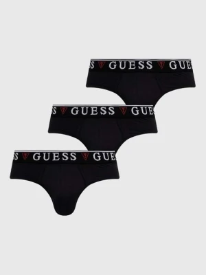 Guess slipy 3-pack BRIAN męskie kolor czarny U97G00 KCD31