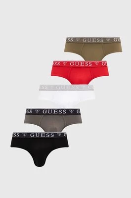 Guess slipy 5-pack męskie kolor czerwony U4YG20 K6YW1