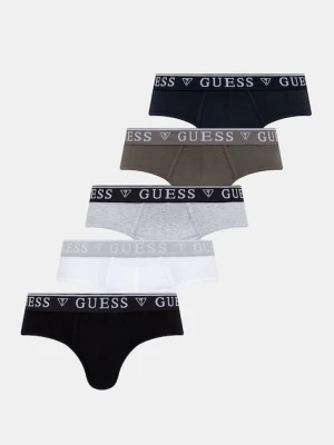 Guess slipy męskie bawełniane z elastanem 5-pack czarny
