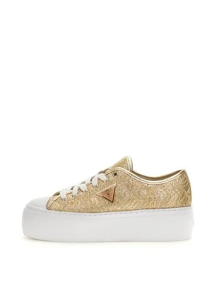 Guess Sneakersy 177169 Złoty
