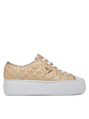 Guess Sneakersy 177169 Złoty