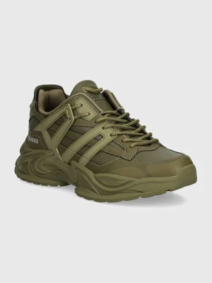 Guess sneakersy BELLUNO LOW kolor zielony FMTBEL ELE12