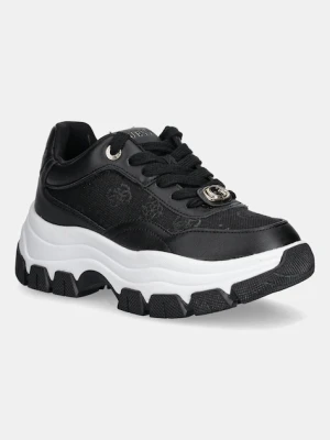 Guess sneakersy BERRETT2 damskie kolor czarny FLFBRT ELE12