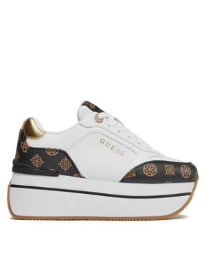 Guess Sneakersy Camrio4 FLPCM4 FAL12 Biały