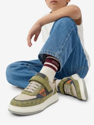 Guess Sneakersy CEO-BI12-3197-01 Zielony