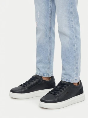Guess Sneakersy CEO-BI12-3197-03 Granatowy